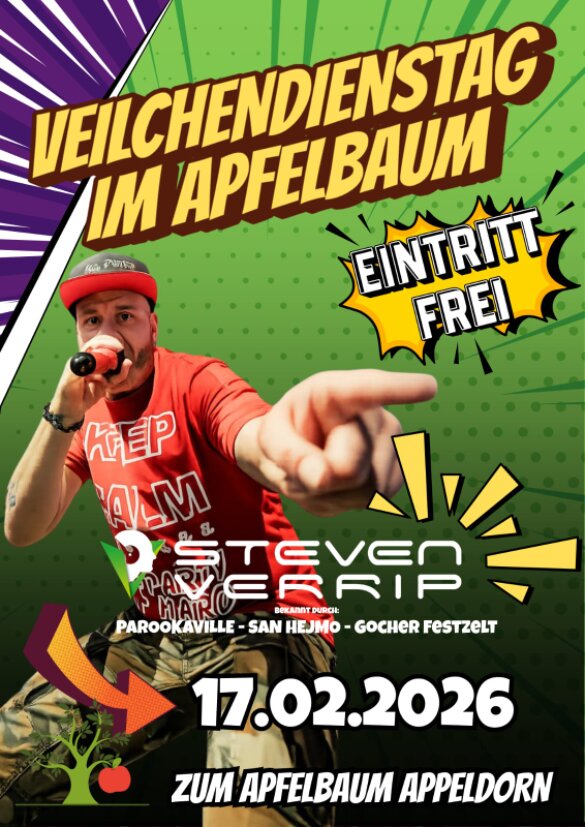 Karneval im Apfelbaum